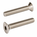 ISO 10642 Senkschrauben Innensechskant Vollgewinde Edelstahl A4 M 10x80 50 Stück