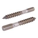 Stockschrauben mit Schlsselflche Edelstahl A2 M 12x140...