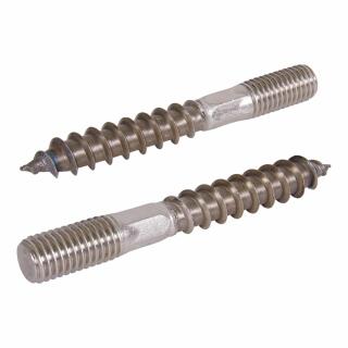Stockschrauben mit Schlüsselfläche Edelstahl A2 M 12x300 50 Stück