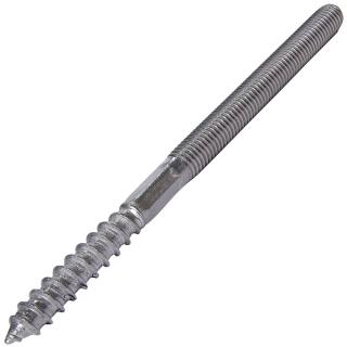 Stockschrauben mit Schlsselflche Edelstahl A2 M 8x140 100 Stck