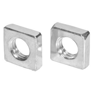 DIN 562 Vierkantmuttern niedrige Form Edelstahl A2 M 10 200 Stück