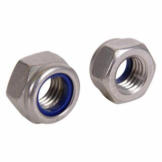 DIN 985 Sechskantmuttern selbstsichernd niedrige Form Edelstahl A2 M 36 10 Stück