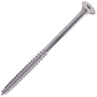 Holzbauschrauben Senkkopf Edelstahl A2 TX TG ohne Zulassung 10x180 100 Stück