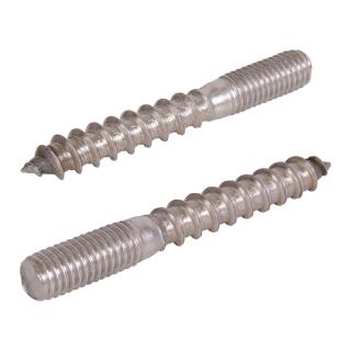 Stockschrauben ohne Schlüsselfläche Edelstahl A2 M 8x250 50 Stück