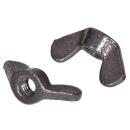 DIN 315 Flgelmuttern C deutsche Form Temperguss blank M...
