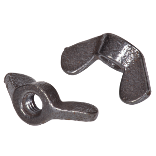 DIN 315 Flügelmuttern C deutsche Form Temperguss blank M 14 50 Stück