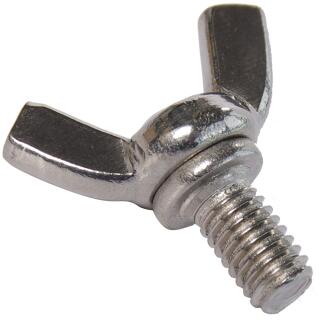 DIN 316 Flügelschrauben amerikanische Form Edelstahl A2 M 6x25 25 Stück