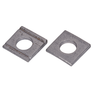 DIN 434 Vierkant-Keilscheiben für U-Träger Stahl blank 17,5 100 Stück