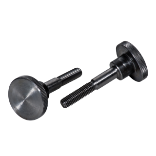 DIN 464 Rändelschrauben hohe Form Stahl blank M 6x25 25 Stück