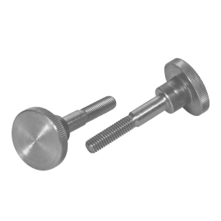 DIN 464 Rändelschrauben hohe Form Edelstahl A1 M 3x12 25 Stück