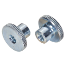 Rändelmuttern DIN 466 hohe Form Stahl verzinkt M 10...