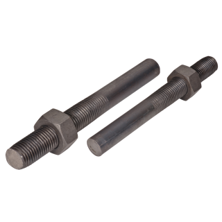 DIN 525 Anschweißenden Mu Stahl 3.6 blank inkl. Sechskantmuttern M 22x220/ 80 25 Stück