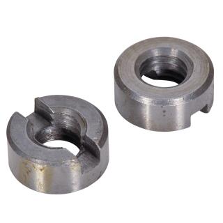 DIN 546 Schlitzmuttern Stahl blank M 10 100 Stck