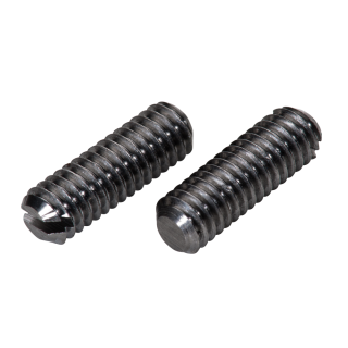 DIN 551 Gewindestifte Kegelkuppe Schlitz Stahl 14 H blank M 4x5 1000 Stück