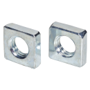 DIN 562 Vierkantmuttern niedrige Form Stahl verzinkt M 10...