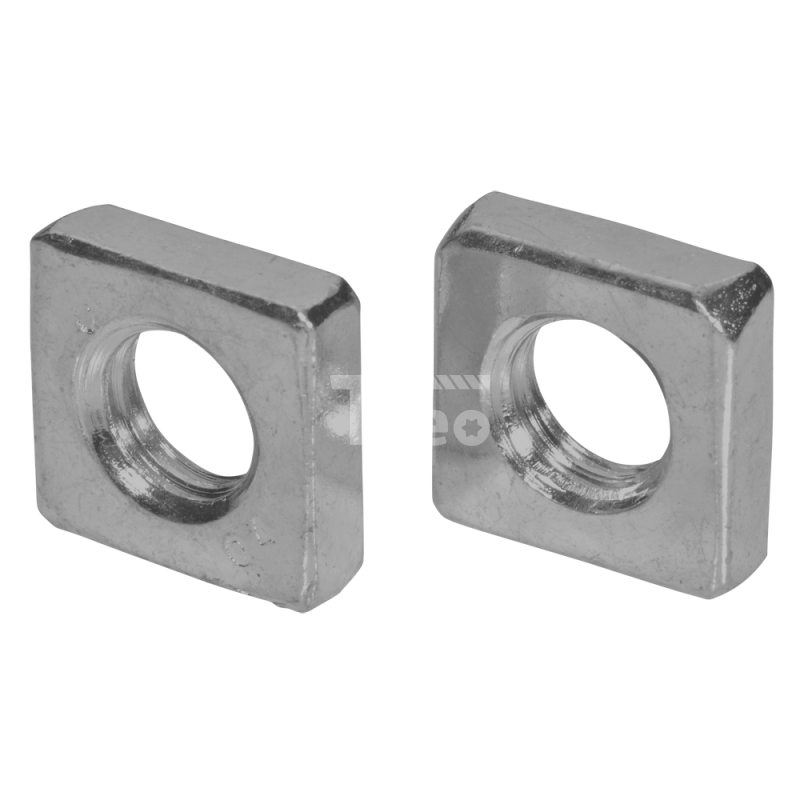 20 Stück M8 Vierkantmuttern - Verzinkter Stahl Für Möbel & Industrie