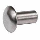 DIN 662 Blechnieten Linsenkopf Stahl blank