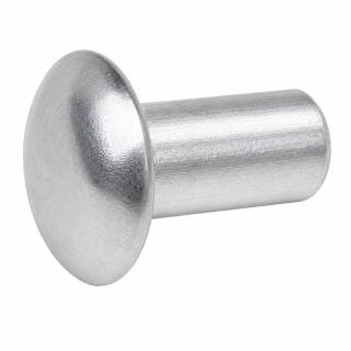 DIN 662 Linsennieten Aluminium 99.5