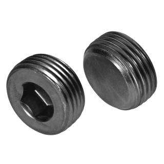 DIN 906 Verschlußschrauben Innensechskant Kegelgewinde Edelstahl A4 M 20x1,5 n. DIN 158 100 Stück