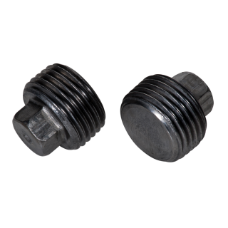 DIN 909 Verschlussschrauben mit Außensechskant kegeliges Feingewinde Stahl blank M 30x1,5 10 Stück