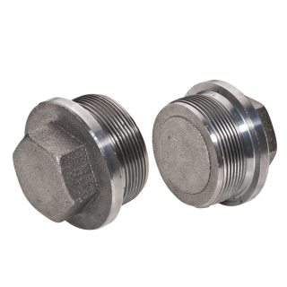 DIN 910 Verschlussschrauben Bund Außensechskant schwer Rohrgewinde Stahl blank G 1/8 A 100 Stück