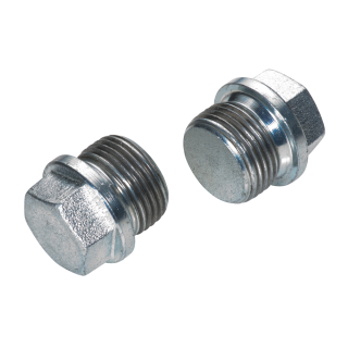 DIN 910 Verschlussschrauben Bund Außensechskant schwer Rohrgewinde Stahl verzinkt G 3/4 A 25 Stück