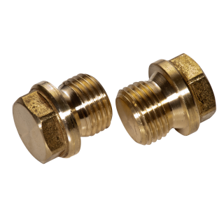 DIN 910 Verschlussschrauben Bund Außensechskant schwer Rohrgewinde Messing G 5/8 A 25 Stück