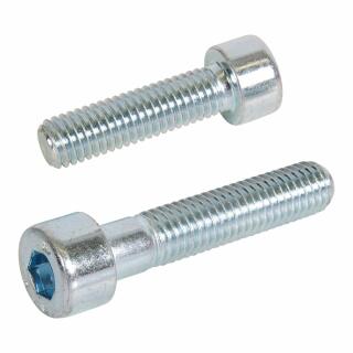 DIN 912 Zylinderschrauben Innensechskant Stahl 8.8 verzinkt M 6x140 100 Stück