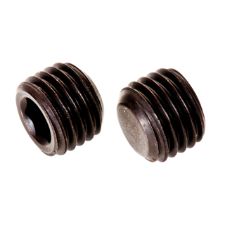 DIN 913 Gewindestifte Feingewinde Kegelkuppe Innensechskant Stahl 45 H blank M10x1,25x25 100 Stück