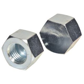 DIN 917 Hutmuttern niedrige Form Stahl verzinkt M 10 500 Stück