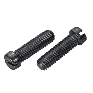 DIN 920 Flachkopfschrauben Schlitz kleiner Kopf Stahl blank M 5x10 100 Stück