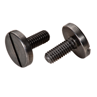 DIN 921 Flachkopfschrauben Schlitz großer Kopf Stahl pressblank M 6x8 100 Stück