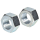 DIN 934 Sechskantmuttern Feingewinde Stahl Kl. 10 verzinkt M 20x2 25 Stück