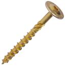 Holzbauschrauben 10x240 JD Plus Tellerkopf TX TG gelb chromatiert 25 Stück