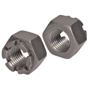 DIN 935 Kronenmuttern 6/6 AU M 27 10 Stück