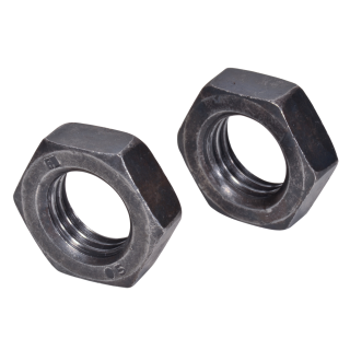 DIN 936 Sechskantmuttern niedrige Form Stahl 22 H blank M 14 100 Stück