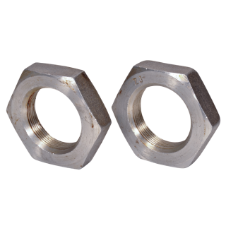 DIN 936 Sechskantmuttern Feingewinde niedrige Form Stahl 17 H blank M 8x1 100 Stück