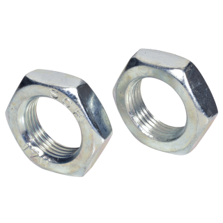 DIN 936 Sechskantmuttern Feingewinde niedrige Form Stahl 17 H verzinkt M 33x1,5 25 Stück