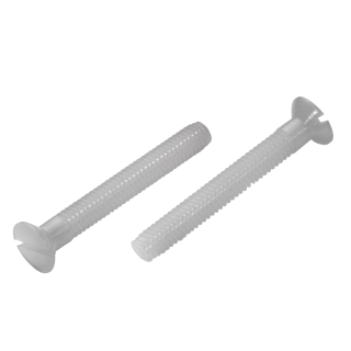 DIN 963 Senkschrauben mit Schlitz Kunststoff Polyamid M 8x25 200 Stück