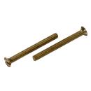 DIN 963 Senkschrauben mit Schlitz Messing M 5x35 200 Stck