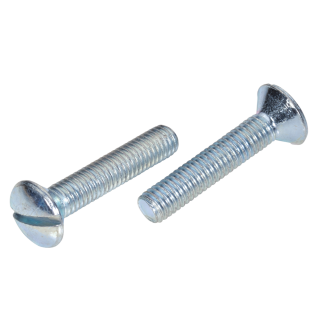 DIN 964 Linsensenkschrauben mit Schlitz Stahl 4.8 verzinkt M 6x35 200 Stück