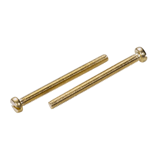 ISO 1207 Zylinderschrauben Schlitz Messing M 5x35 200 Stück