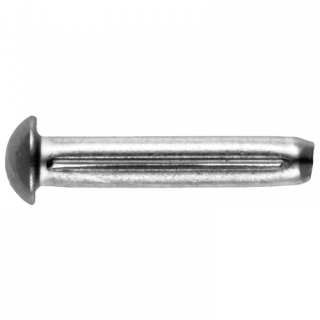 DIN 1476 Halbrundkerbnägel Edelstahl A2 5x10 100 Stück