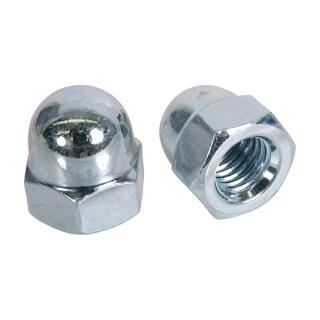 DIN 1587 Hutmuttern Sechskant Stahl verzinkt hohe Form M 30 10 Stück