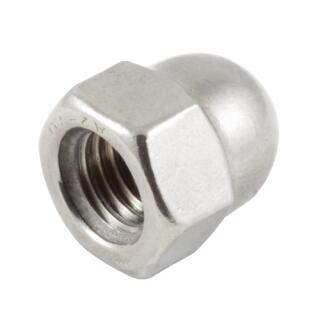 DIN 1587 Hutmuttern Sechskant hohe Form Edelstahl A2 M 4 100 Stck