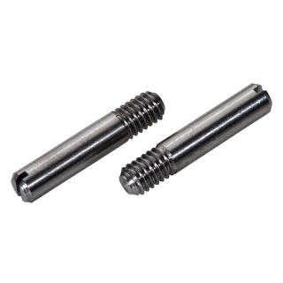 ISO 2342 Schaftschrauben Kegelkuppe Schlitz Stahl 14 H blank M 5x30 100 Stück