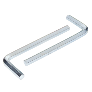 ISO 2936 Winkelschraubendreher für Innensechskantschrauben Stahl vergütet verzinkt SW 6 50 Stück