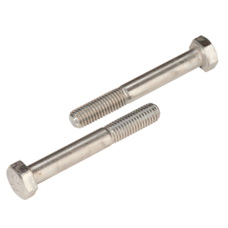 ISO 4014 Sechskantschrauben Stahl 8.8 verzinkt Teilgewinde M 24x120 10 Stück